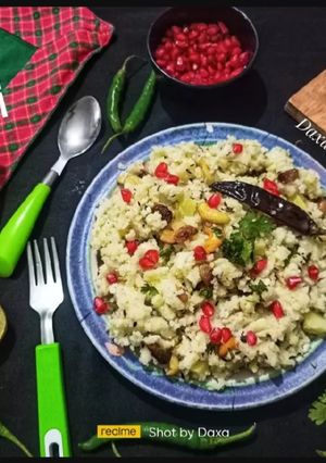 A picture of Falahari Dryfruit Moraiya Khichdi With Falahari Kadhi.