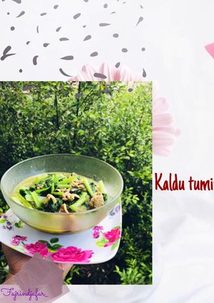 Foto resep Kaldu tumis sawi
