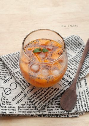 Foto resep Es Mangga Selasih