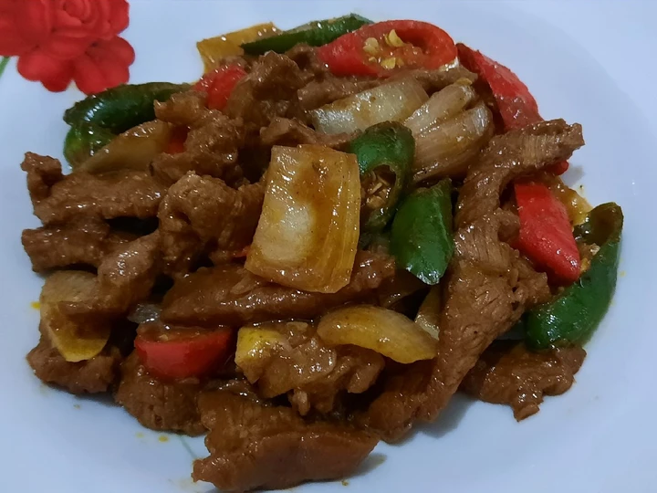 Langkah Gampang Menyiapkan Resep Sapi Lada Hitam yang Enak Banget