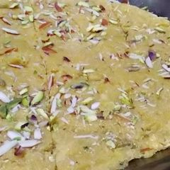 A picture of Coconut ka halwa.