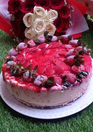 Foto resep Berry cheese cake ala bunda jkb 😎