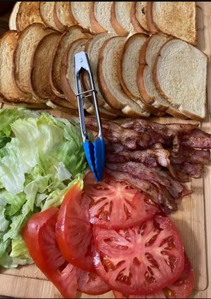 A picture of BLT’S family style CHARCUTERIE board.
