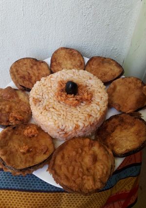 صورة لوصفة بيني الباذنجان بالأرز