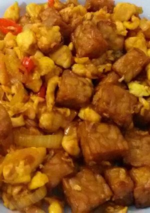 Foto resep Orak arik tempe fillet ayam