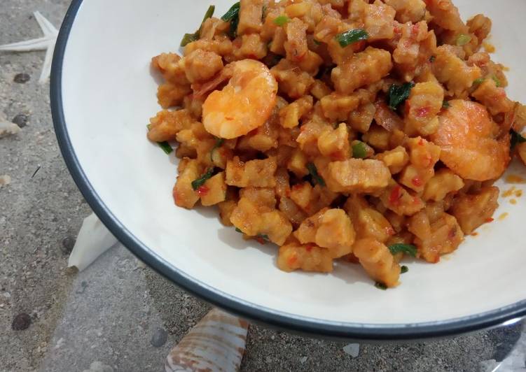 Sambal Goreng Tempe Udang