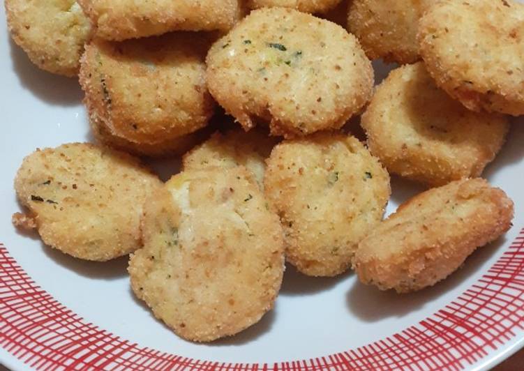 Steps to Make Perfect Polpette di zucchine e ricotta