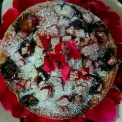 A picture of Blue Berries cake.