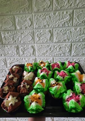 Foto resep Bolu kukus semangka