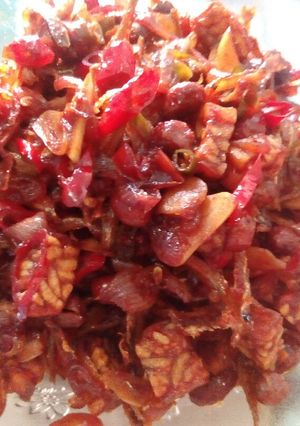 Foto resep Tumis oseng2 tempe