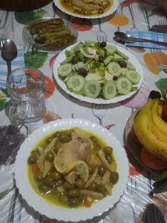 صورة لوصفة طاجين زيتون