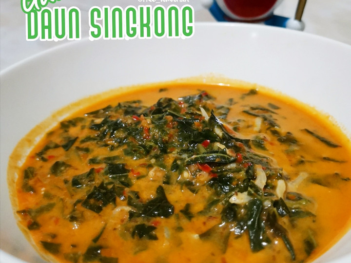 Resep Gulai Daun Singkong (GRUENEKOHL), Lezat Sekali