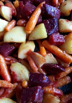 Sült zöldségek recept fotója