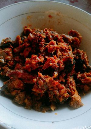 Foto resep Tongkol Suwir Pedas