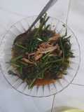 Oseng pakis / sayur paku teri