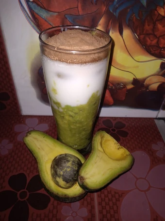 Cara Mudah Menyiapkan Resep Alpukat kocok milo yang Uenak Anti Ribet, Mantap