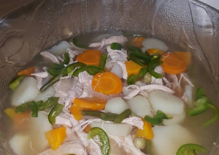 Simple Way to Make Chicken soup