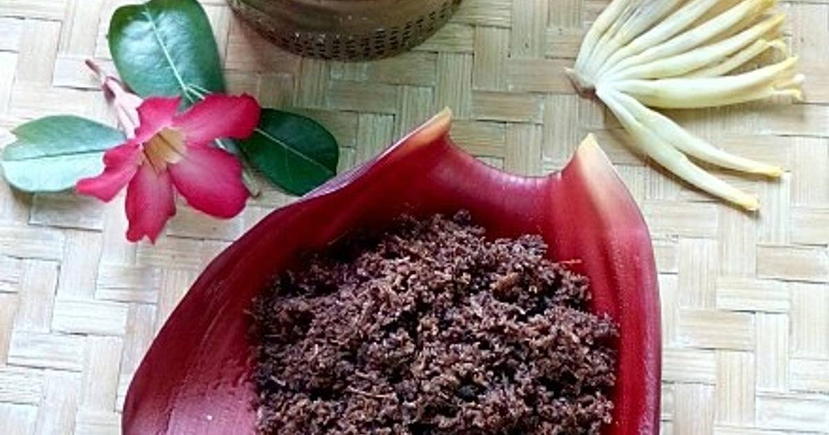 Resep Abon Jantung Pisang Oleh Niken Rosanti Cookpad