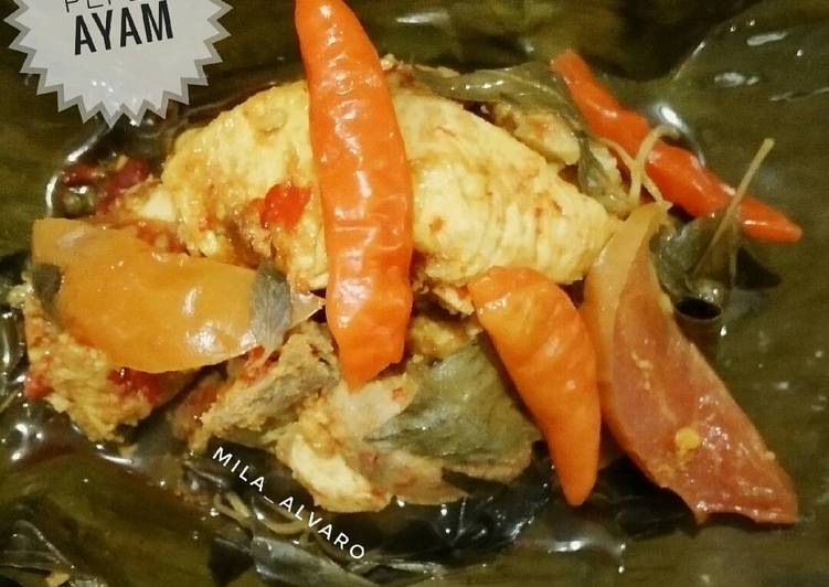 Resep Pepes Ayam jamur enak seger yang enak