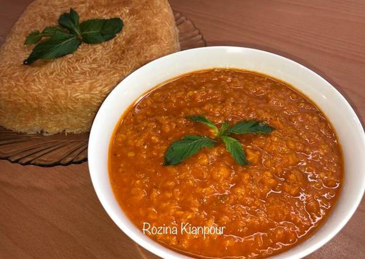 Fresh Lentil Dal (Lentil Soup)