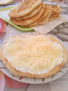 Lángos recept fotója