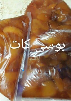 صورة لوصفة تخزين وعمل عصير الخوخ بالمنزل