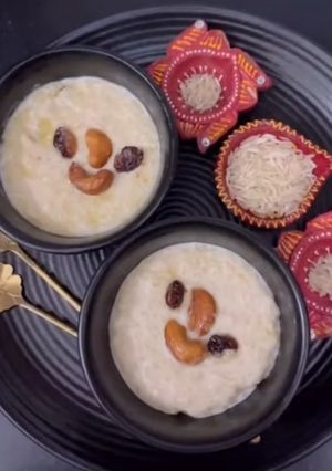 A picture of Chawal Ki Kheer/ Rice Pudding ✨.