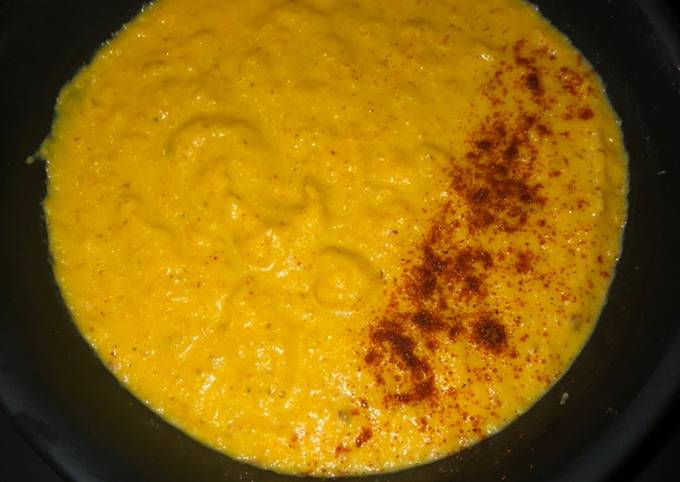 Soupe Potimarron/Carottes lardon grillé