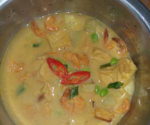 Praktis, Menyajikan Kare udang tahu Nikmat Lezat