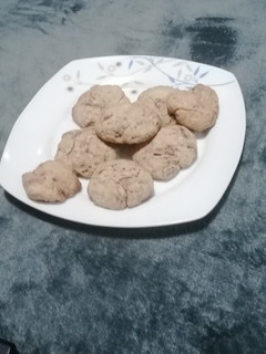 Una foto de Galletas con chispas de chocolate y nuez