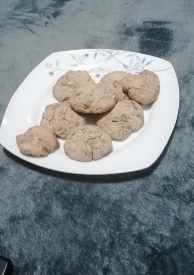 Una foto de Galletas con chispas de chocolate y nuez