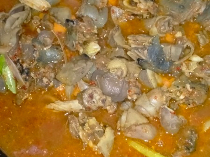 Resep Rica rica kepala bebek dan ati ampela yang Enak Banget