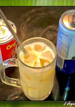 Hình của món Soda Sữa Hột Gà.