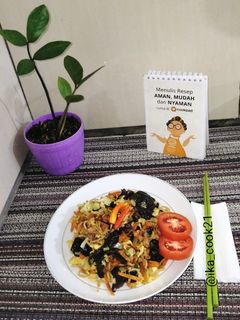 Foto resep Mie Goreng Jamur Kuping & Sayuran