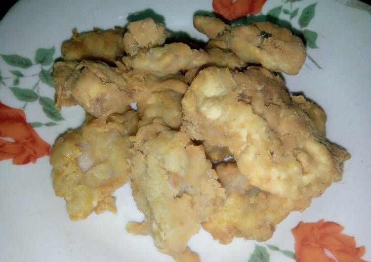 Kulit Ayam Tepung Crispy