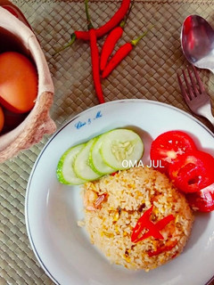Foto resep Nasi goreng udang