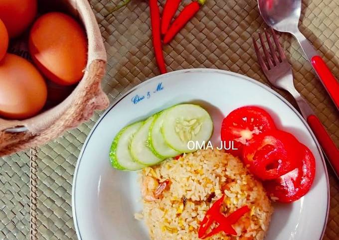 Nasi goreng udang