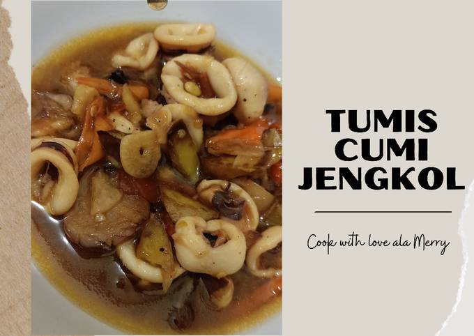 Cara Gampang Menyiapkan Tumis Cumi Jengkol Anti Gagal