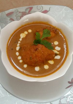 صورة لوصفة دجاج بصلصه الكاري