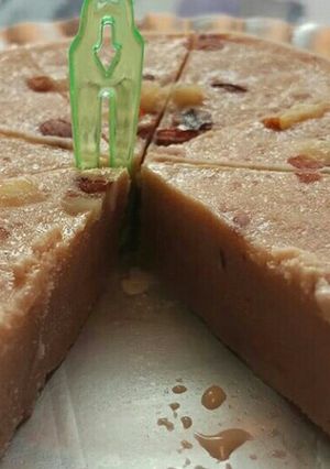 A picture of Badam khoya Icecream.