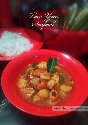 Foto resep Tom Yam Seafood Spicy