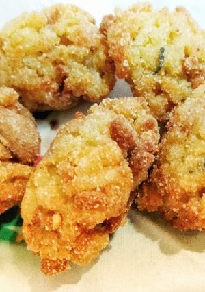 Foto resep Gorengan Bola Nasi Keju