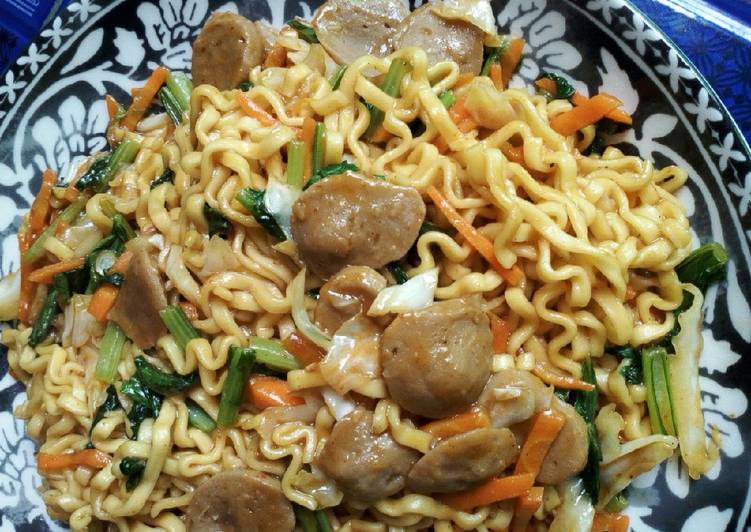 Cara Gampang Membuat Mie Goreng nyemek bumbu uleg Anti Gagal