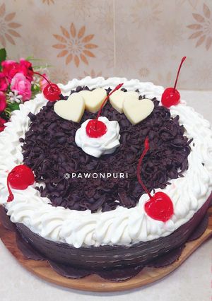 Foto resep Black Forest Cake with Choco Filling