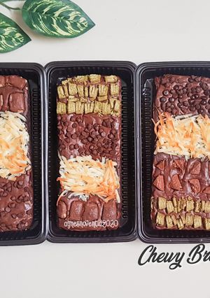 Foto resep Chewy Brownies Shiny Crust
