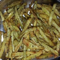 A picture of Salt N' Pepper Paleo Sweet Potato Fries..
