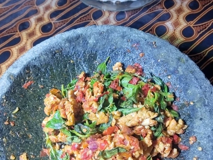 Langkah Gampang Membuat Resep Sambal Tempe Kemangi yang Sempurna Anti Ribet, Lezat Sekali