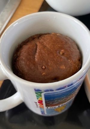 Foto principal de Mug Cake de Chocolate sin Huevo en Air Fryer