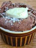 Chocolate Vanilla Soufflé