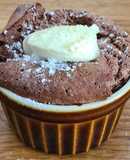 Chocolate Vanilla Soufflé